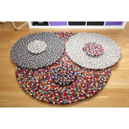 Rito Krea Â Filtkuleteppe oppskrift av Rito Krea DIY teppe 20 200cm