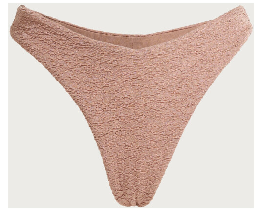 Nelly Beige Structure Cheeky Bikini Panty