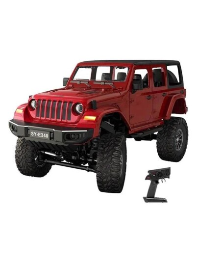 Double Eagle Remote-controlled car 1:14 red Jeep Crawler Pro E340-003