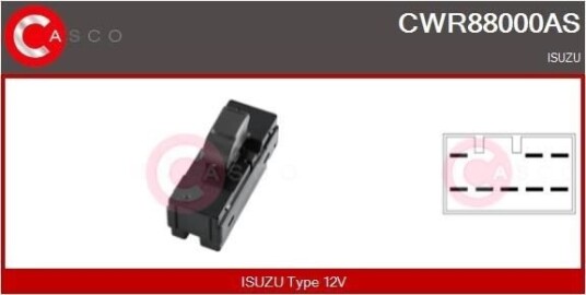 Bryter vindusheis CASCO CWR88000AS