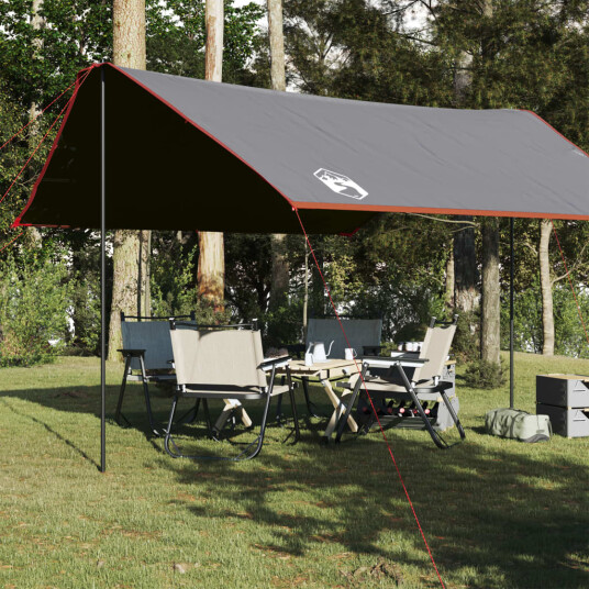 Campingpresenning oransje 430x380x210 cm vanntett Campingpresenning oransje 430x380x210 cm vanntett