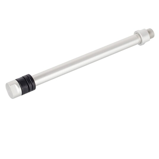 Tacx E-Thru axle 12 mm T1707, aksel for sykkelrulle 29x10x2 Silver