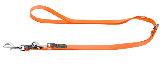 Hunter T-Leash Convenience 20/200 Neonoransje Hundebånd