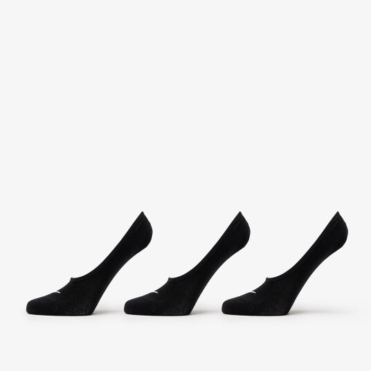 Nike 3 Pack Lightweight Footi Dame Black/White S