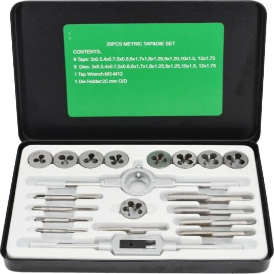 Rockforce Skruer RF-M020-1 Gjenget 20 Stk. Sett