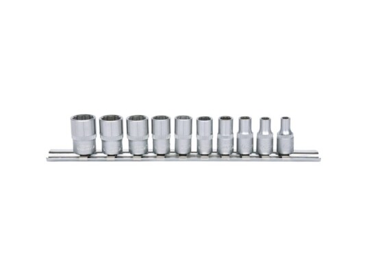 Ks Tools 917.0625, Stikkontakt, 1/4", 1 Hoder, Kromvanadiumstål, Din 3120, Iso 1174, Din 3124, Iso 2725
