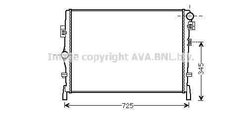 Radiator AVA Clever Choice CR2105 Radiator AVA Clever Choice CR2105