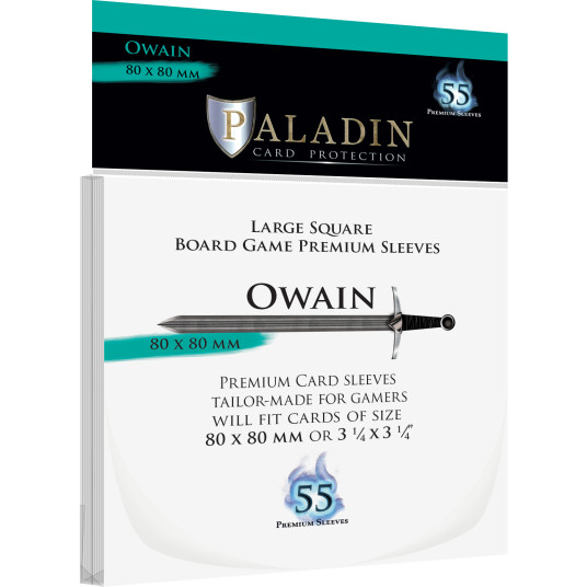 Paladin Owain Board Game Sleeves 80x80 mm (55) - Brettspill fra Outland Paladin Owain Board Game Sleeves 80x80 mm (55) - Brettspill fra Outland