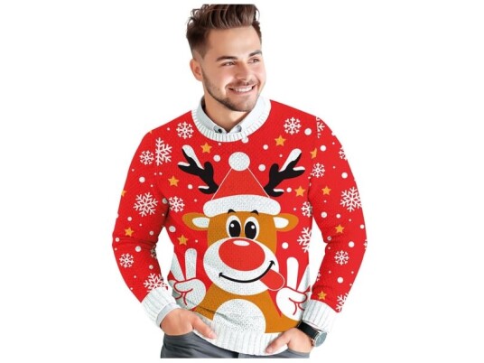 Fiesta Rensdyr Julesweater Fiesta Rensdyr Julesweater