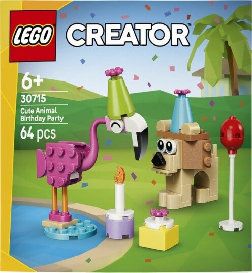 Lego Creator 30715 Bursdagsfest med Søte Dyr Byggeleker