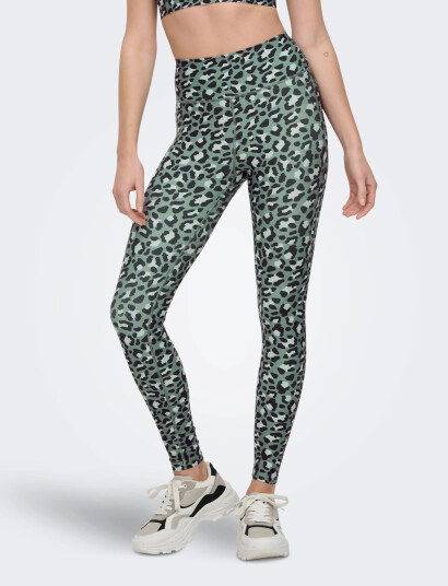 Only Play Onpjam 2 Mille Hw Aop Pck Tights   Green   S