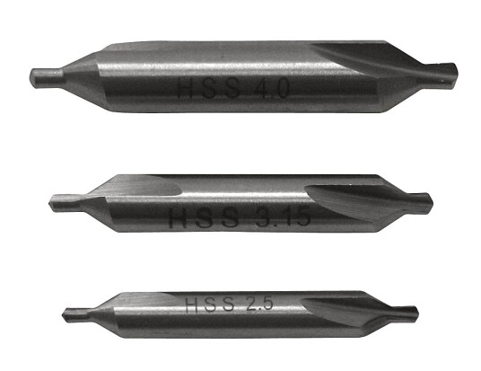 PELA 69369 NC bor spissvinkel 118° forsenkningsvinkel 60° 2,5 mm Maskintilbehør & forbruk