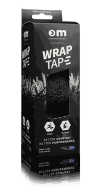 Ortho movement Wrap Tape 3 Pack fotballteip Svart One Size