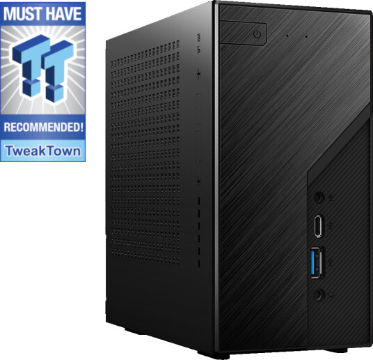 ASRock DeskMini X300 Barebone-PC AM4 2x DDR4 Sort med M.2 og HDMI ASRock DeskMini X300 Barebone-PC AM4 2x DDR4 Sort med M.2 og HDMI