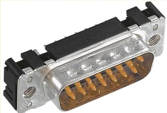 Harting 09 65 261 6712 D Sub 2 Sort Metallisk Polybutylentereftalat Pbt Stål Termoplast Kobberlegering 10 Mo 1000 V