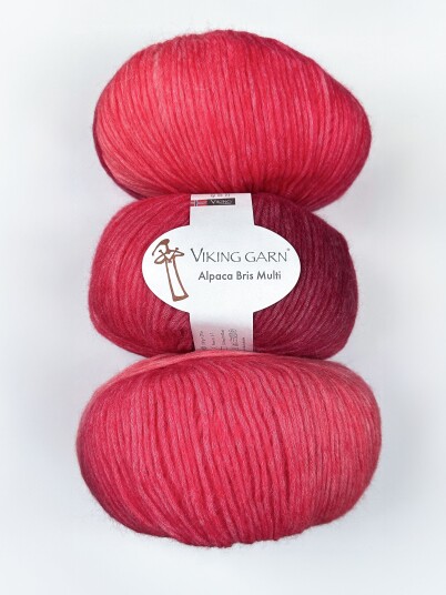 Viking Garn Alpaca Bris Multi Posesalg 10 Stk