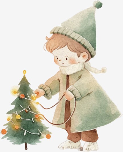 Juletre Klistremerke