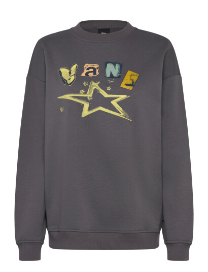 VANS Perforate Os Crew - Grey - L
