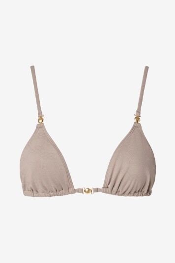 By Malina Bikini BH Signature Triangle Bikini Top Grå