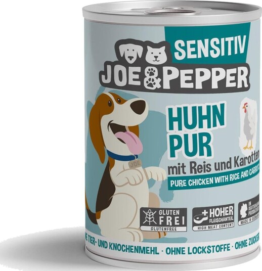 Joe & Pepper våtfôr Våtfôr til Hund & Ris Kylling 400 g Joe & Pepper våtfôr Våtfôr til Hund & Ris Kylling 400 g