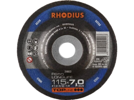 Rhodius 210053 Rs50 Longlife Skrubbsplate 25 Stk