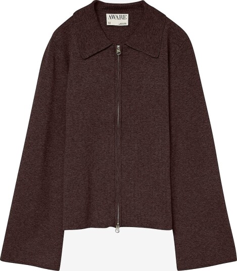 Vero Moda Awhanna Ls Knit Cardigan Noos   Brown   XS