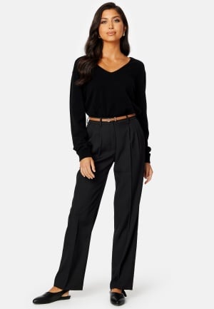 BUBBLEROOM CC Cashmere mix v-neck sweater Black L BUBBLEROOM CC Cashmere mix v-neck sweater Black L