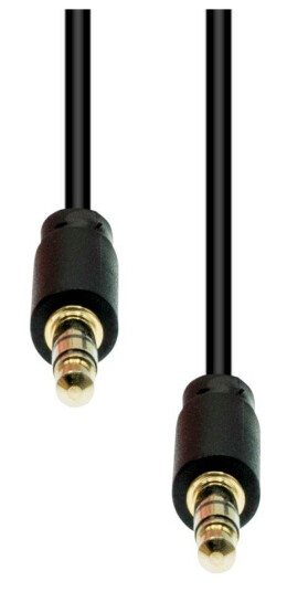 ProXtend Mini-Jack 3-Pin Slim Cable M-M Black 7M
