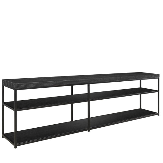 Artwood Mason tvbenk sort Eikefiner / MDF. Svart jern 06-87619 Artwood Mason tvbenk sort Eikefiner / MDF. Svart jern 06-87619
