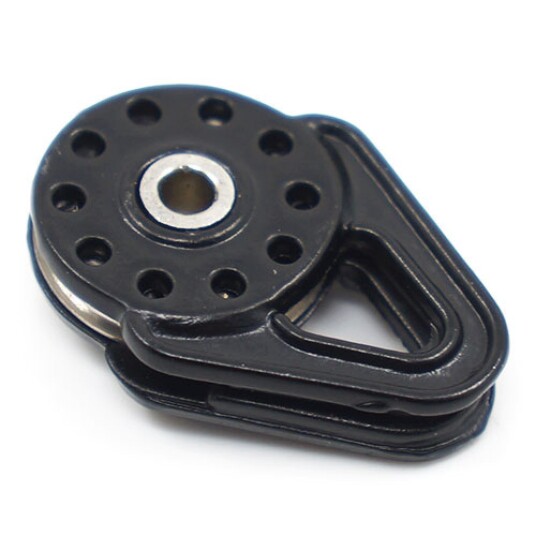 Yeah Racing YA-0460BK Heavy Duty Winch Snatch Block Black
