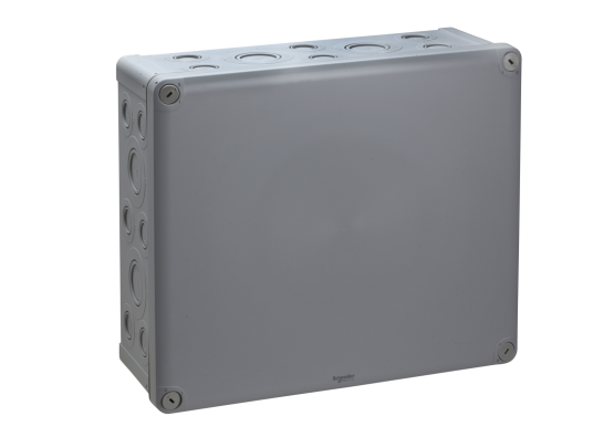 Schneider Electric ENN05099 Koblingsboks grå knock outs utvendig 325 x 275 x 120 mm Installasjonsmaterial