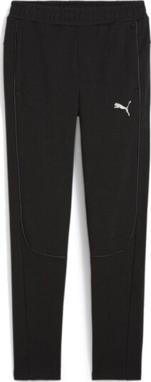 PUMA Treningsbukser teamFINAL Casuals - Svart/Sølv Barn, størrelse 176 cm