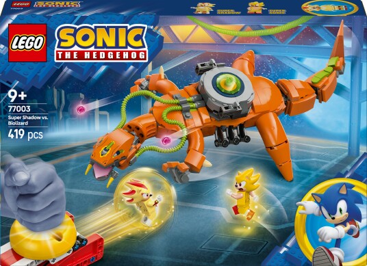 LEGO Sonic 77003 Super Shadow mot Biolizard