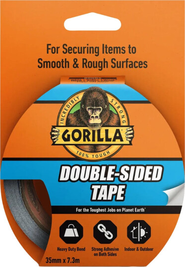 Gorilla Double Sided Tape Dobbeltsidig 35mmx7,3m