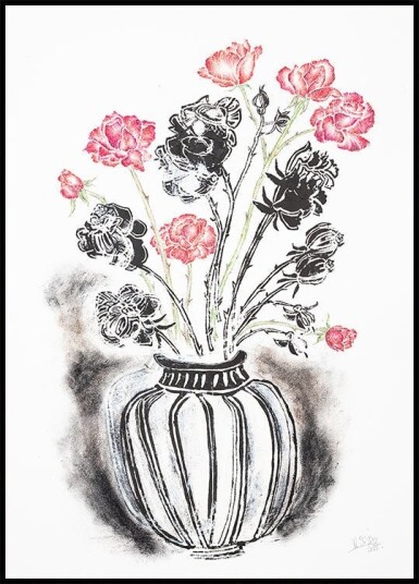 Dark Flowers Plakat Plakat / 50x70cm Dark Flowers Plakat Plakat / 50x70cm