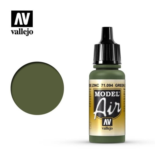 Vallejo 71.094 17 Ml Grønn Matte Flaske