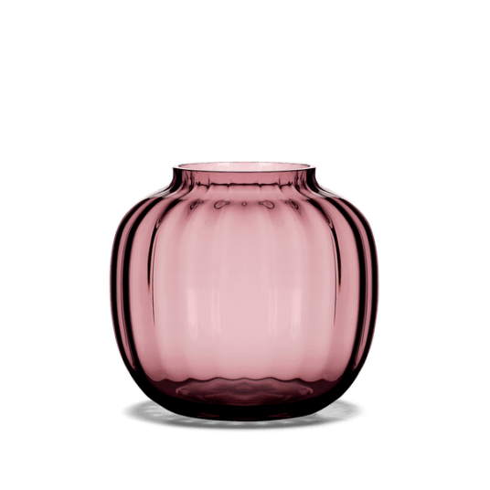 Holmegaard Primula Vase plomme H12,5 1620821 1629019-02-0 Holmegaard Primula Vase plomme H12,5 1620821 1629019-02-0