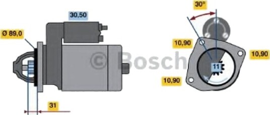 BOSCH 0 986 018 990 Starter