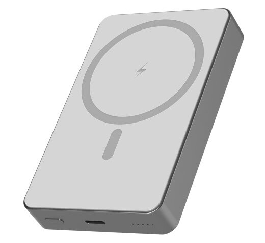 Sinox Pro Trådløs Power Bank 10000 Mah. Grå Sinox Pro Trådløs Power Bank 10000 Mah. Grå