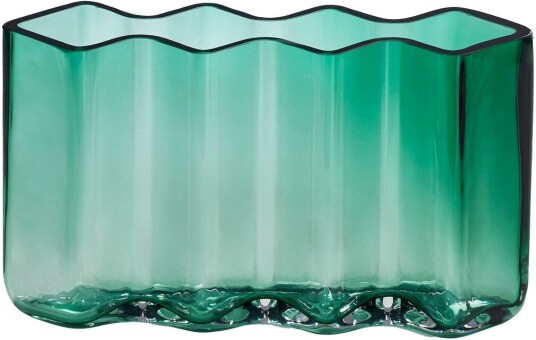 Born In Sweden Row vase 4 kamre Grønn