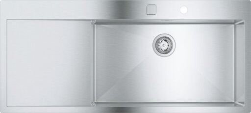 Grohe K1000 kjøkkenvask 116x52 cm rustfritt stål Grohe K1000 kjøkkenvask 116x52 cm rustfritt stål