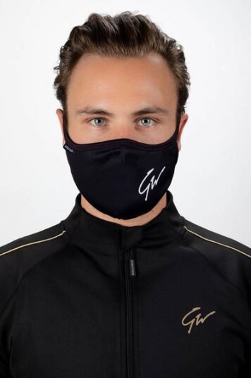 Gorilla Wear Face Mask, svart ansiktsmaske Gorilla Wear Face Mask, svart ansiktsmaske