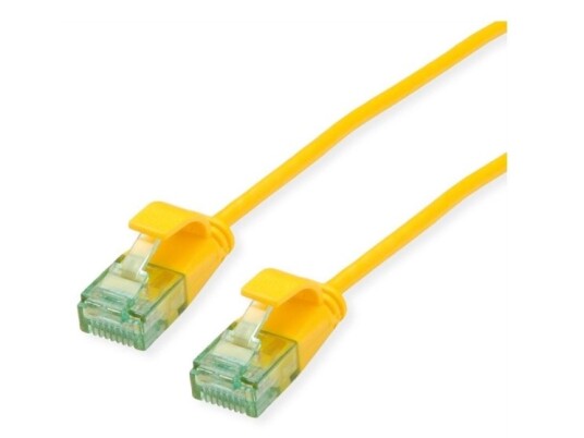 Roline 21.45.3427 5 M Cat6a U/Utp Utp Rj-45 Rj-45 Gul