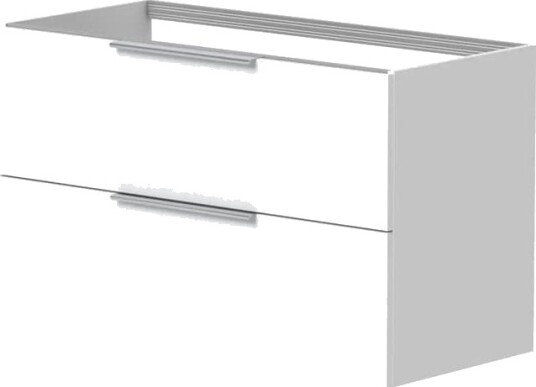 Korsbakken Lira Servantskap Hvit Matt / 100cm