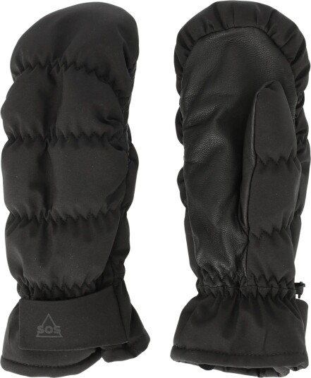 SOS Alberta Mitten Black Black 7 SOS Alberta Mitten Black Black 7