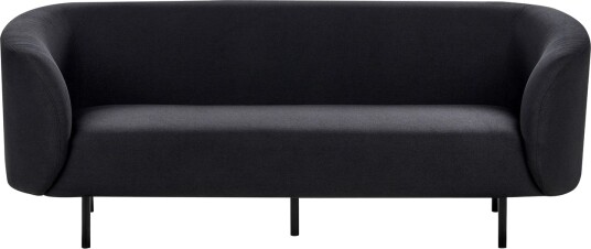 Tuka Sofa 3 seter Svart