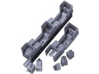 ABB Sikringsholder DIN 2 1 afg. Mærkestrøm A: max 400 Kabeltværsnit: 150-240mm² Montagebredde: 180mm ABB Sikringsholder DIN 2 1 afg. Mærkestrøm A: max 400 Kabeltværsnit: 150-240mm² Montagebredde: 180mm
