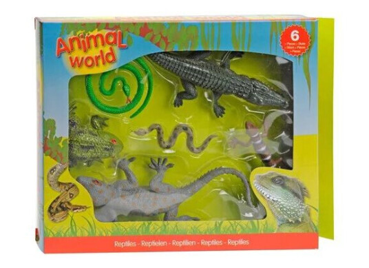 Johntoy Reptile Gift Box 6 pcs. Johntoy Reptile Gift Box 6 pcs.