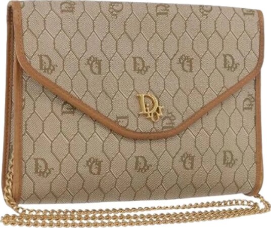 Dior Vintage Dame Pre owned Beige ONE SIZE,