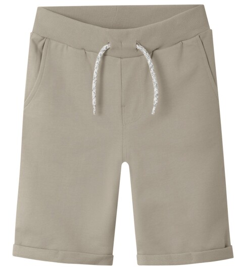 Name It Nkmvermo Long Swe Shorts Pure Cashmere Grå 122